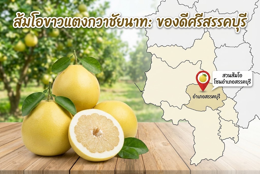 สหกรณ์ส้มโอชัยนาท (นายจักรพงศ์ อู่ดี)